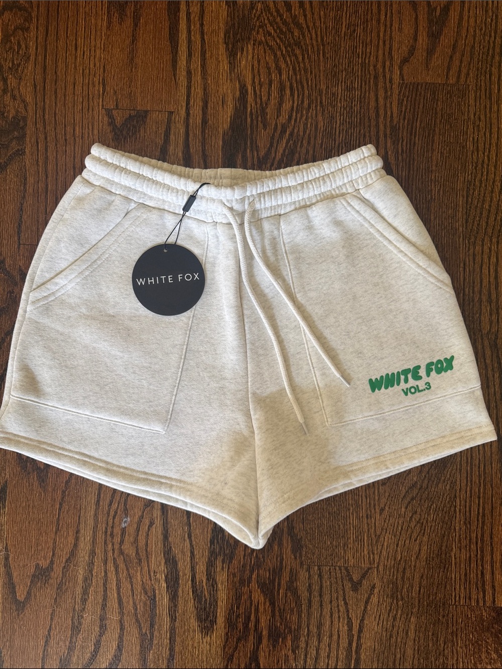 White Fox Boutique Women’s Sweat Shorts - Heather Grey